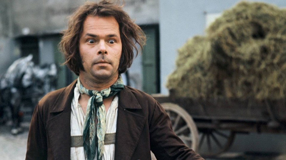 Bruno S. jako Kašpar Hauser v hlavní roli filmu Každý pro sebe a bůh proti všem.